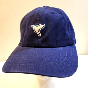 Birddogs Navy Blue Cap with Bird Embroidery Adjustable